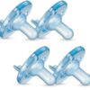 LUCKY SOX-3-18 months, blue/blue, 4 pack
